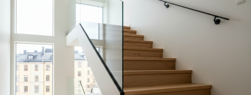 Ek trappsteg: En komplett guide för trapprenovering 2026