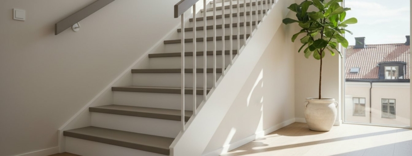 Målad trappa inspiration: 7 stilsäkra idéer och trender 2026