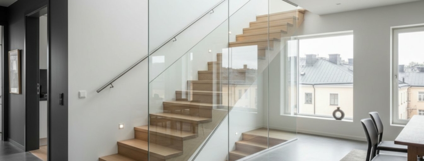 Trappräcke inomhus: En komplett guide till stil, säkerhet och material 2026
