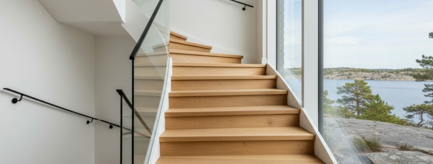 Trapprenovering Österåker: Förvandla din gamla trappa med massiv ek