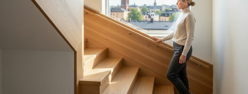Trapprenovering L-trappa: Förnya din vinkeltrappa med massiv ek (2026)