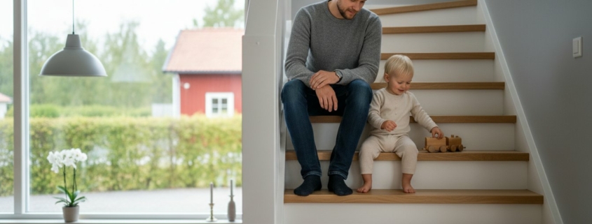 Trapprenovering för barnfamiljer 2026: Säkerhet, stil och hållbarhet