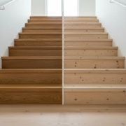 Trapprenovering: Ek vs Furu – Vilket material är bäst för din trappa? – Hero Image Trapprenovering: Ek vs Furu – Vilket material är bäst för din trappa?