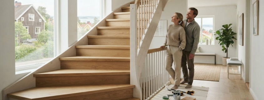 Trapprenovering i Nacka: Komplett guide för villor och radhus 2026